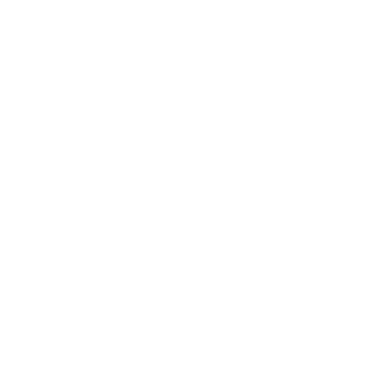 Kombucha Bottle Bubble Logo #ffffff