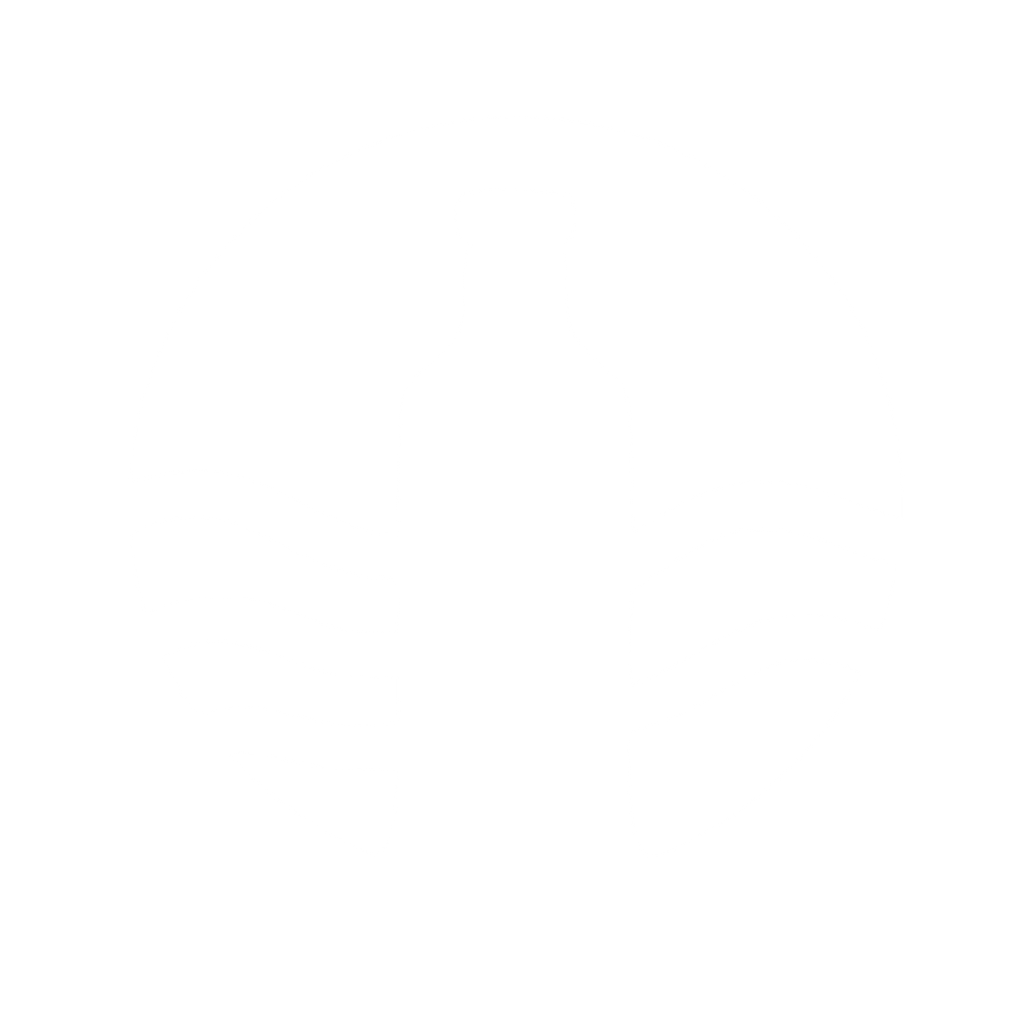 Bottle Waves Circle Logo #ffffff