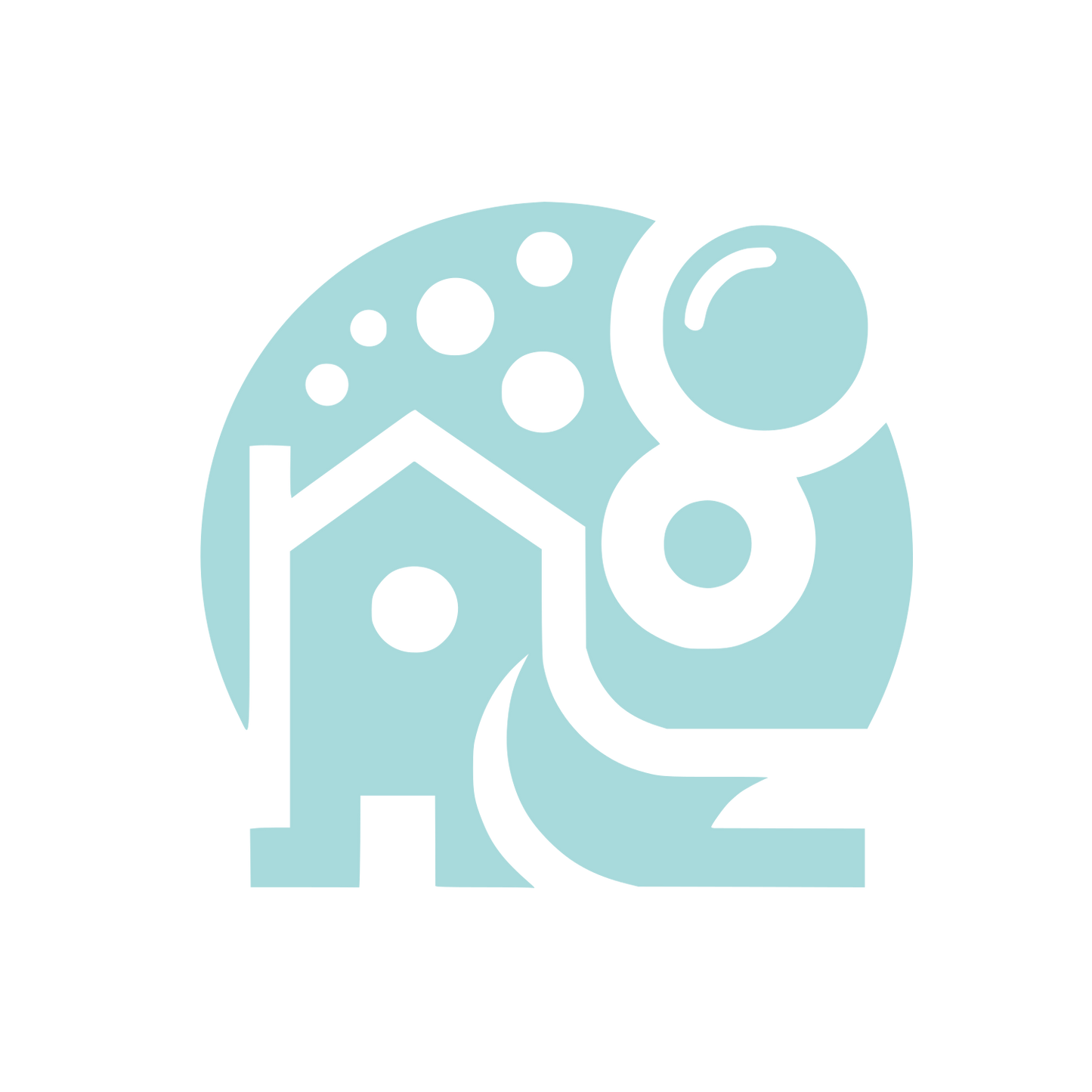 World Night Logo #A8DADC