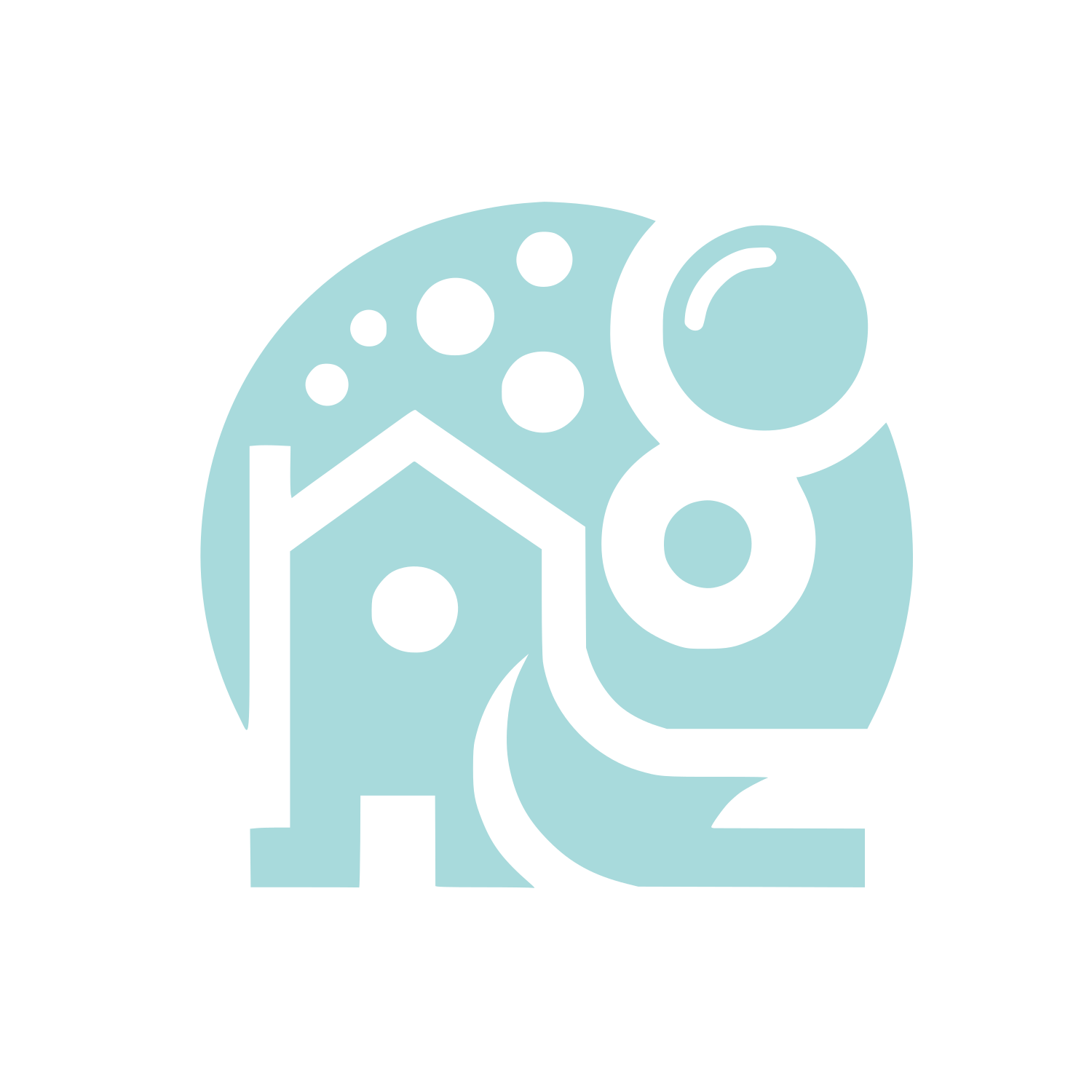 World Night Logo #A8DADC