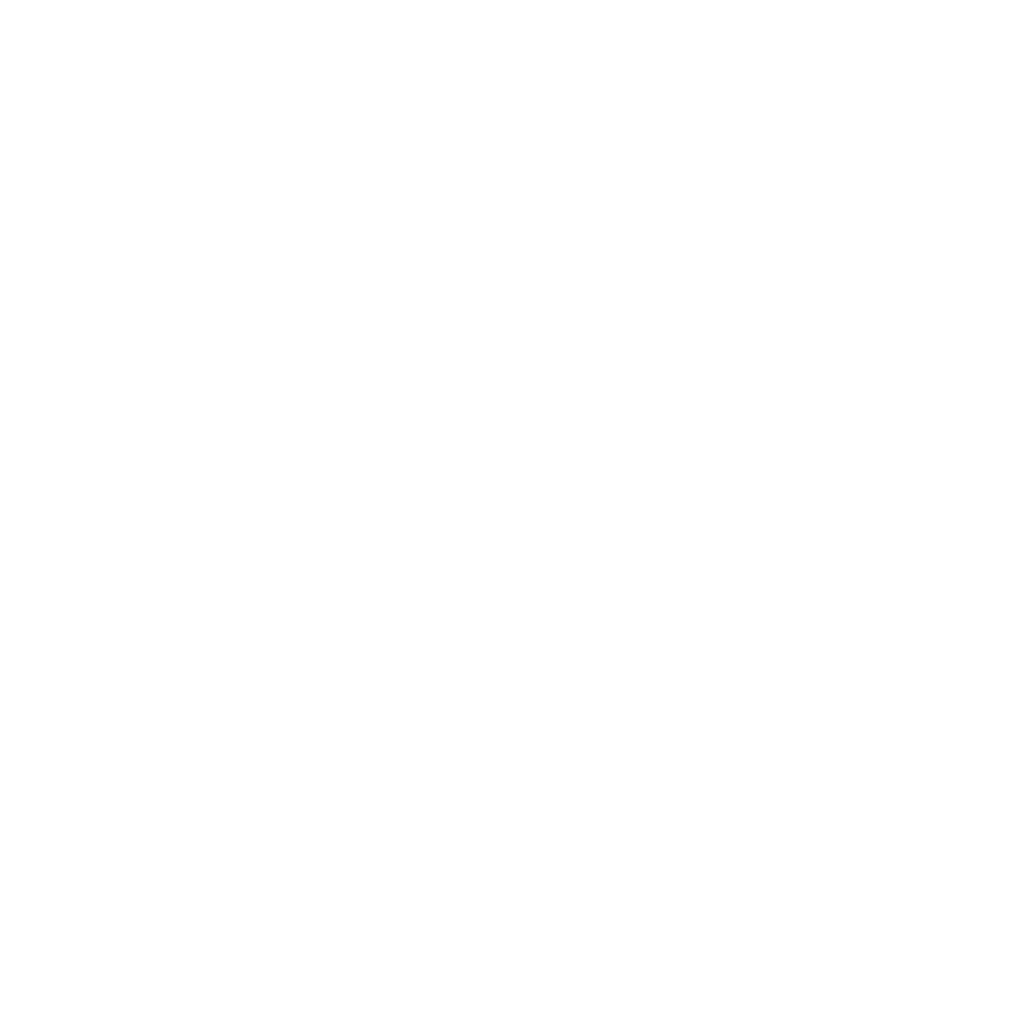 Kombucha Bottle Leaf Logo #ffffff