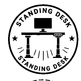 Standing Desk Stamp Badge Logo