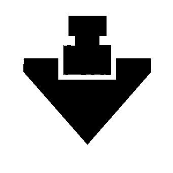 Bottle Cap Arrow Logo