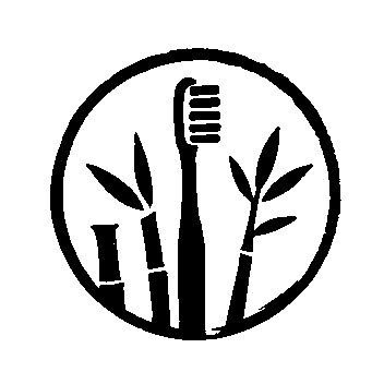 Bamboo Toothbrush Circle Logo