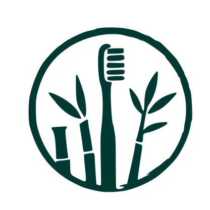 Bamboo Toothbrush Circle Logo #003932