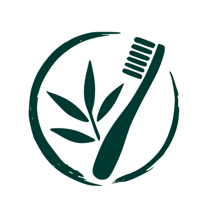 Bamboo Toothbrush Leaf Logo #003932