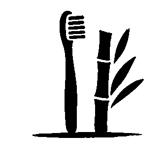 Bamboo Toothbrush Nature Logo