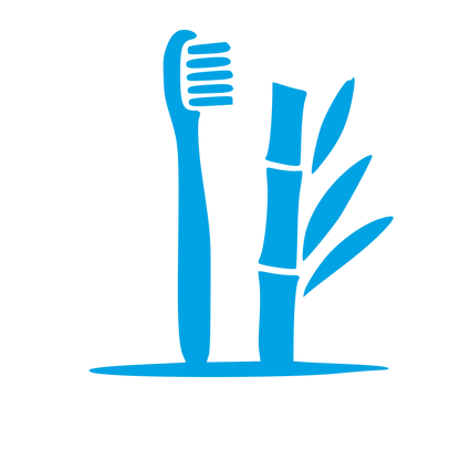 Bamboo Toothbrush Nature Logo #00a3e4