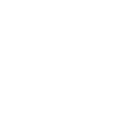 Bamboo Toothbrush Hexagon Logo #ffffff