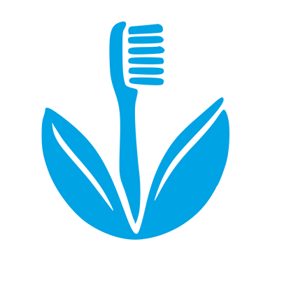 Bamboo Toothbrush Leaf Logo #00a3e4