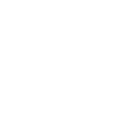 Bamboo Toothbrush Leaf Logo #ffffff