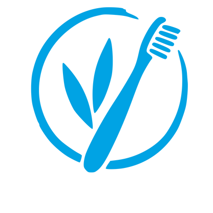 Bamboo Toothbrush Leaf Logo #00a3e4