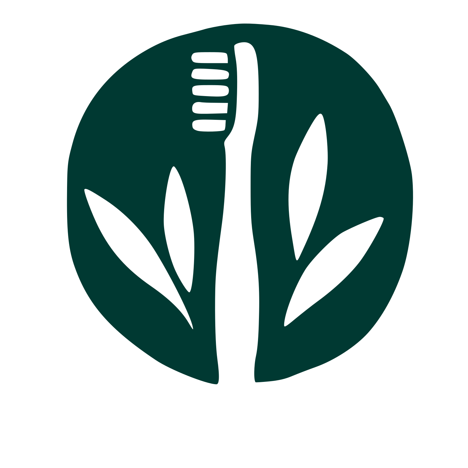 Bamboo Toothbrush Nature Logo #003932