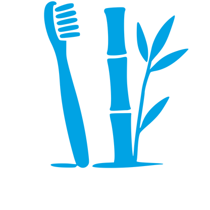 Bamboo Toothbrush Plant Logo #00a3e4