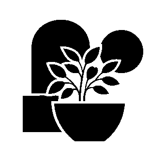 Potted Plant Arch Logo