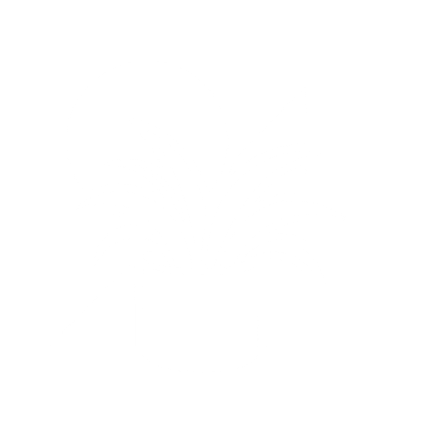Houseplant Geometric Shapes Logo #ffffff