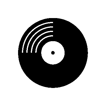 Vinyl Record Music Logo