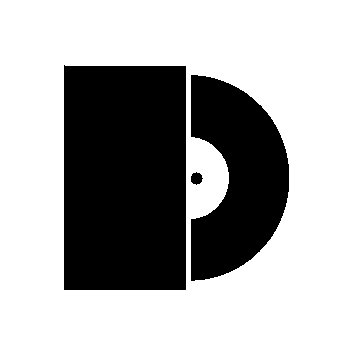 Vinyl Record Door Logo