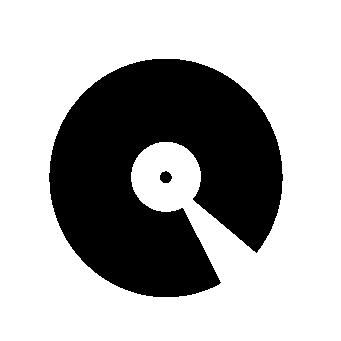 Vinyl Record Needle Logo