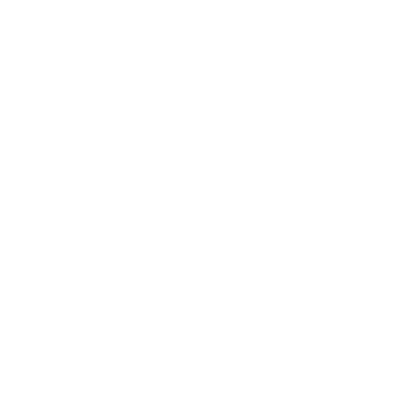 Vinyl Record Needle Logo #ffffff