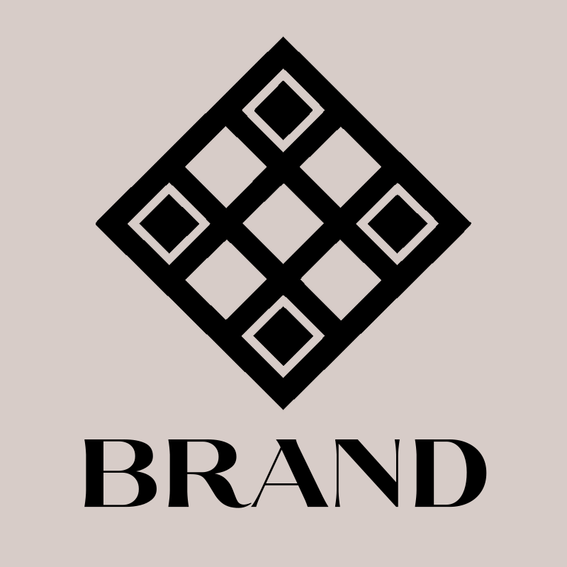Geometric Diamond Pattern Logo preview