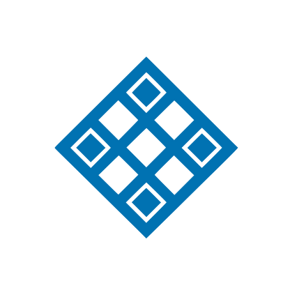 Diamond Grid Pattern Logo #0072B2