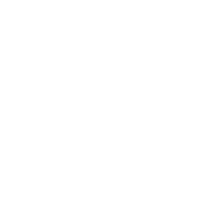 Striped Vinyl Record D Logo #ffffff