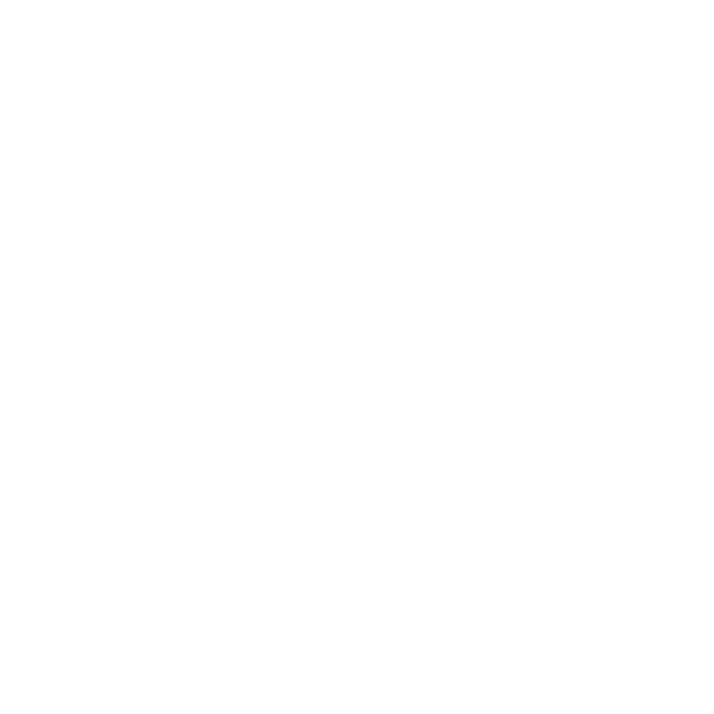 Vinyl Record Half Logo #ffffff