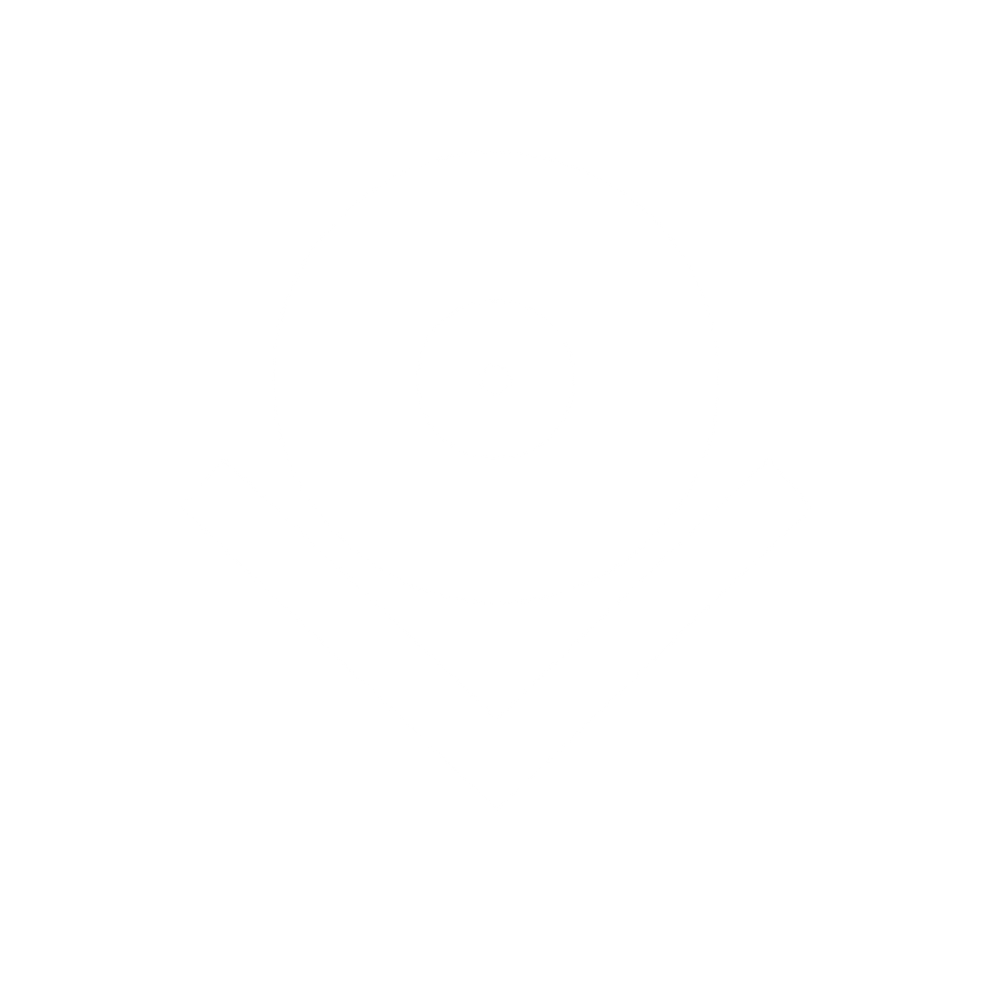 Vinyl Record Checkmark Logo #ffffff
