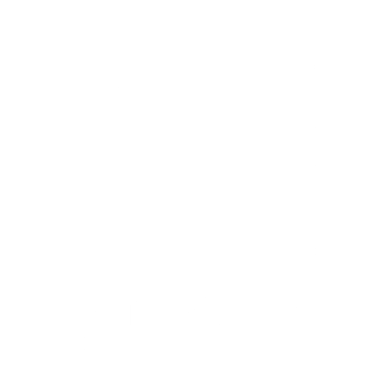 Pixel Polaroid Photo Logo #ffffff