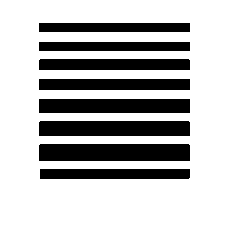 Horizontal Stripes Polaroid Logo