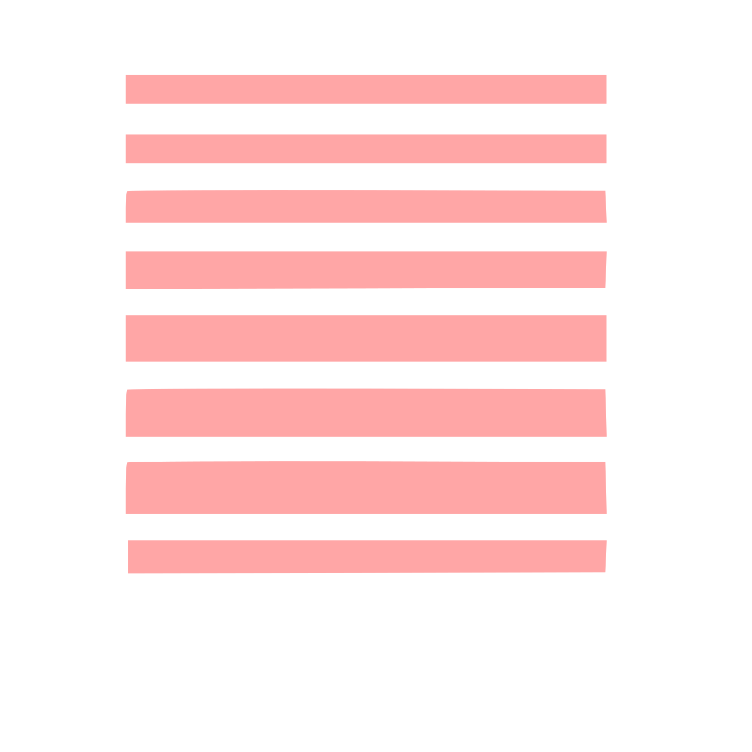 Horizontal Stripes Polaroid Logo #ffa6a6