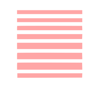 Horizontal Stripes Polaroid Logo #ffa6a6