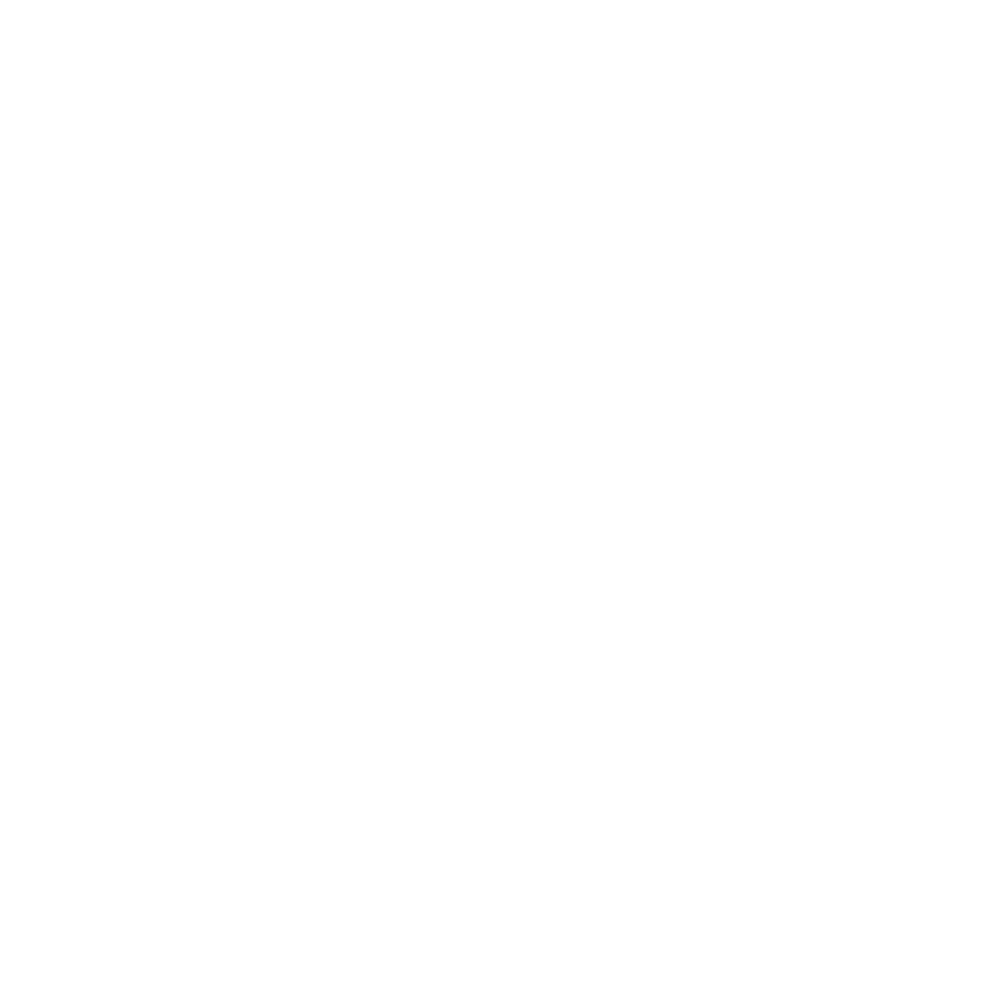 Horizontal Stripes Polaroid Logo #ffffff