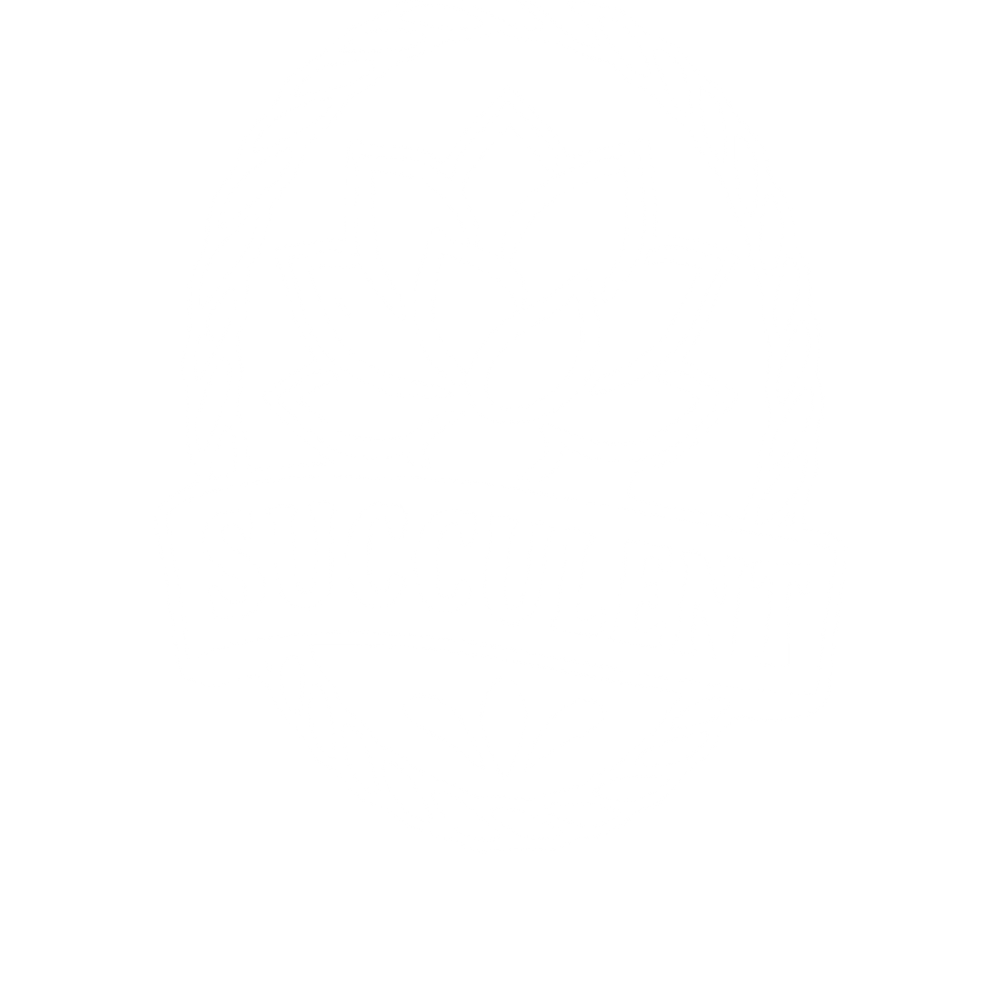 Tattoo Flash Succulent Badge Logo #ffffff
