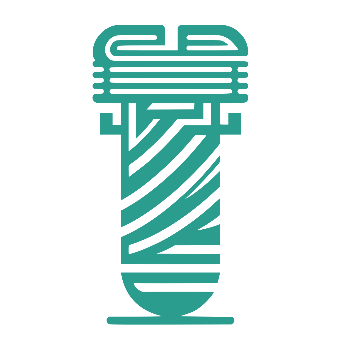 Barber Tool Logo #2A9D8F
