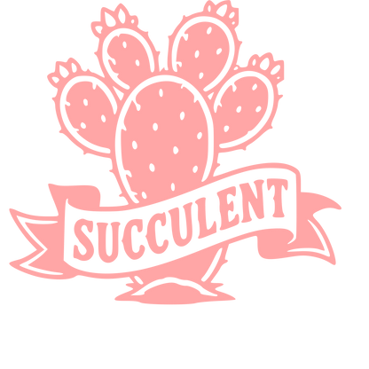 Tattoo Flash Cactus Logo #ffa6a6