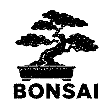 Bonsai Tree Wordmark Logo