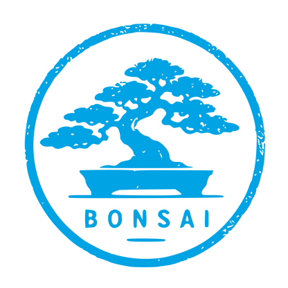 Bonsai Tree Circle Logo #00a3e4