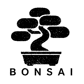 Bonsai Tree Stamp Logo