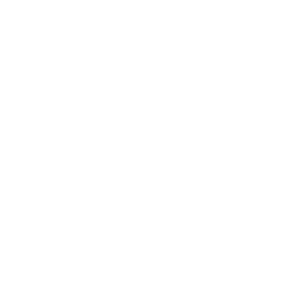 Bonsai Enso Circle Logo #ffffff