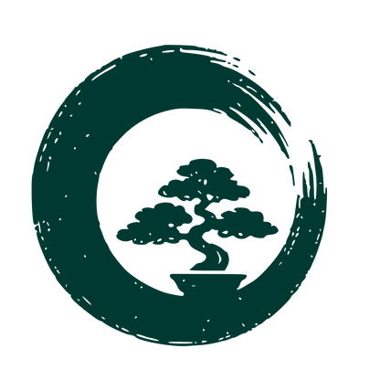 Bonsai Enso Circle Logo #003932