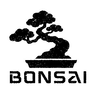 Bonsai Tree Wordmark Logo