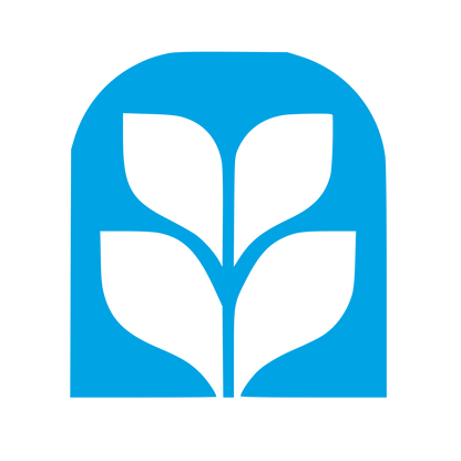 Fiddle Leaf Fig Arch Logo #00a3e4