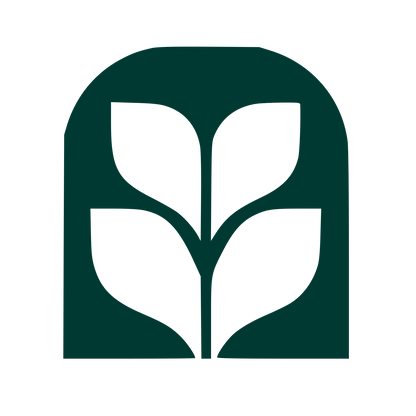 Fiddle Leaf Fig Arch Logo #003932