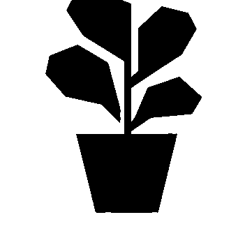Fiddle Leaf Fig Plant Logo