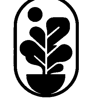 Fiddle Leaf Fig Plant Logo