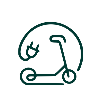 Monoline Electric Scooter Logo #003932