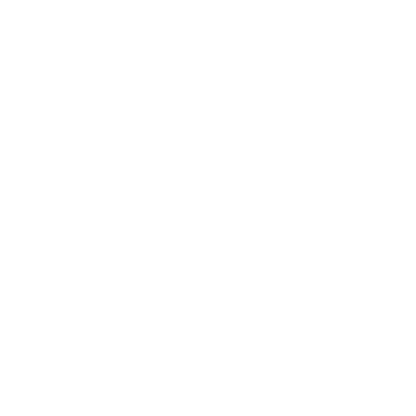Electric Scooter Lightning Logo #ffffff