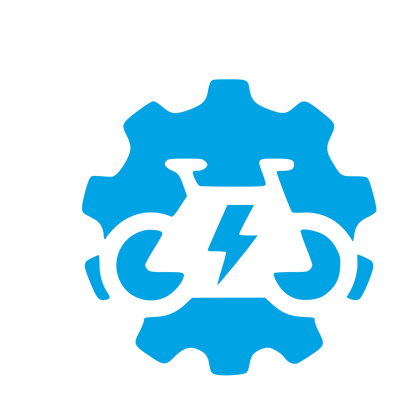 E-Bike Gear Logo #00a3e4